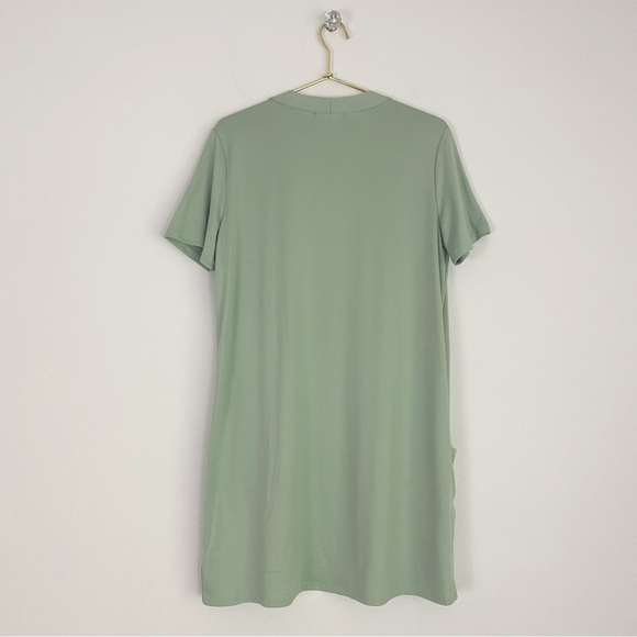 You & Me Short Sleeve Open Front Cardigan w/Pockets Women’s S (4/6) Sage - Picture 9 of 11